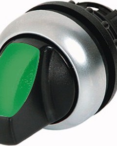 Leuchtwahlschalter-Vorsatz M22 0-1 grün M22-WRLK-G